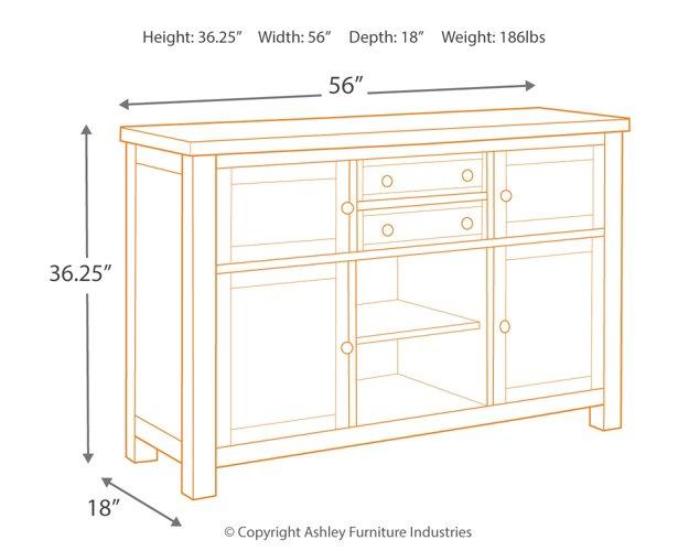 Moriville Dining Server - Zara Furniture (Kissimmee,FL)