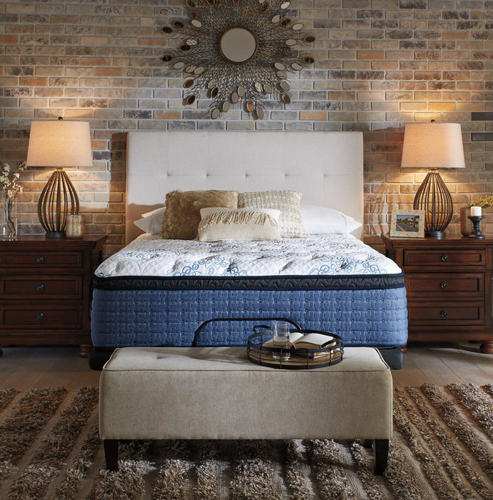 Mt Dana California King Euro Top Mattress Set - Zara Furniture (Kissimmee,FL)