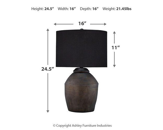 Naareman Lamp Set - Zara Furniture (Kissimmee,FL)