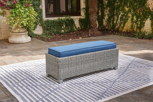 Naples Beach Outdoor Bench with Cushion - Zara Furniture (Kissimmee,FL)