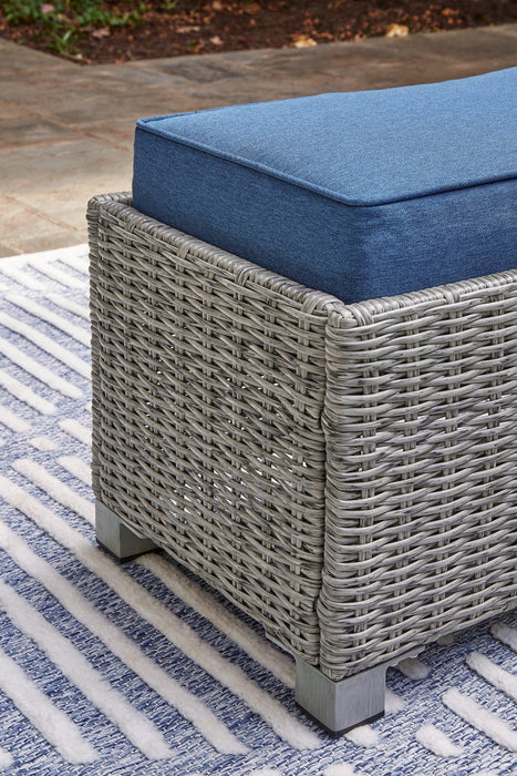 Naples Beach Outdoor Bench with Cushion - Zara Furniture (Kissimmee,FL)