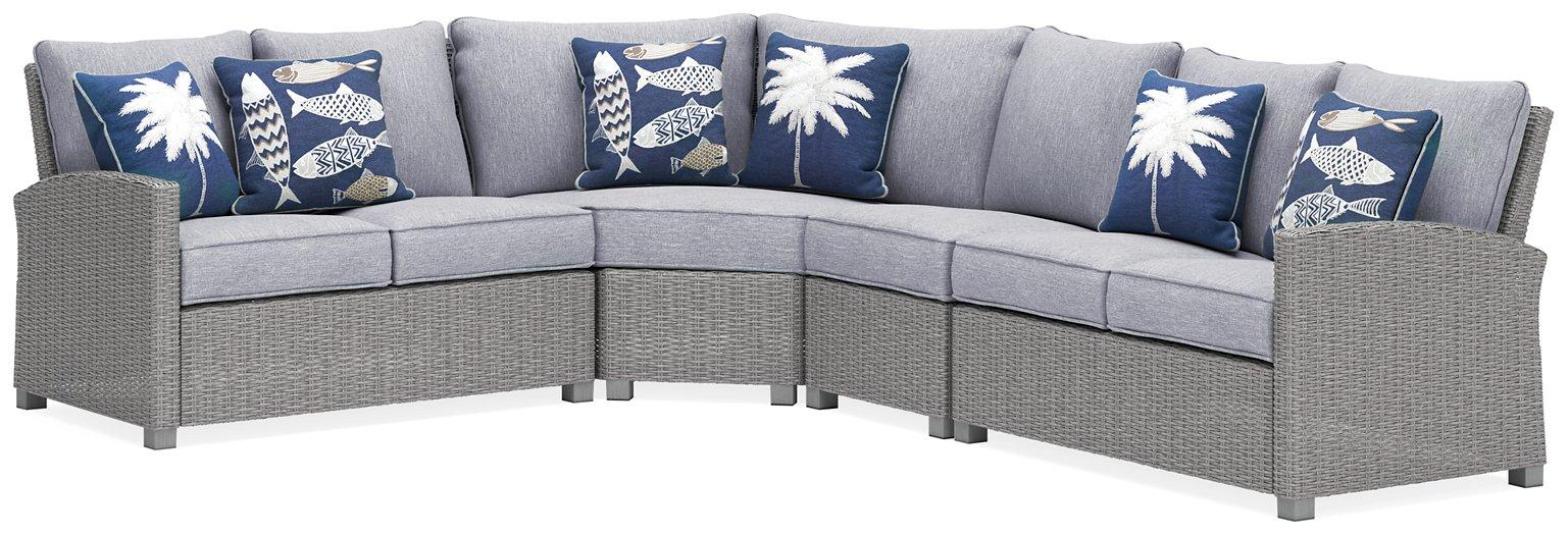 Naples Beach Outdoor Sectional - Zara Furniture (Kissimmee,FL)