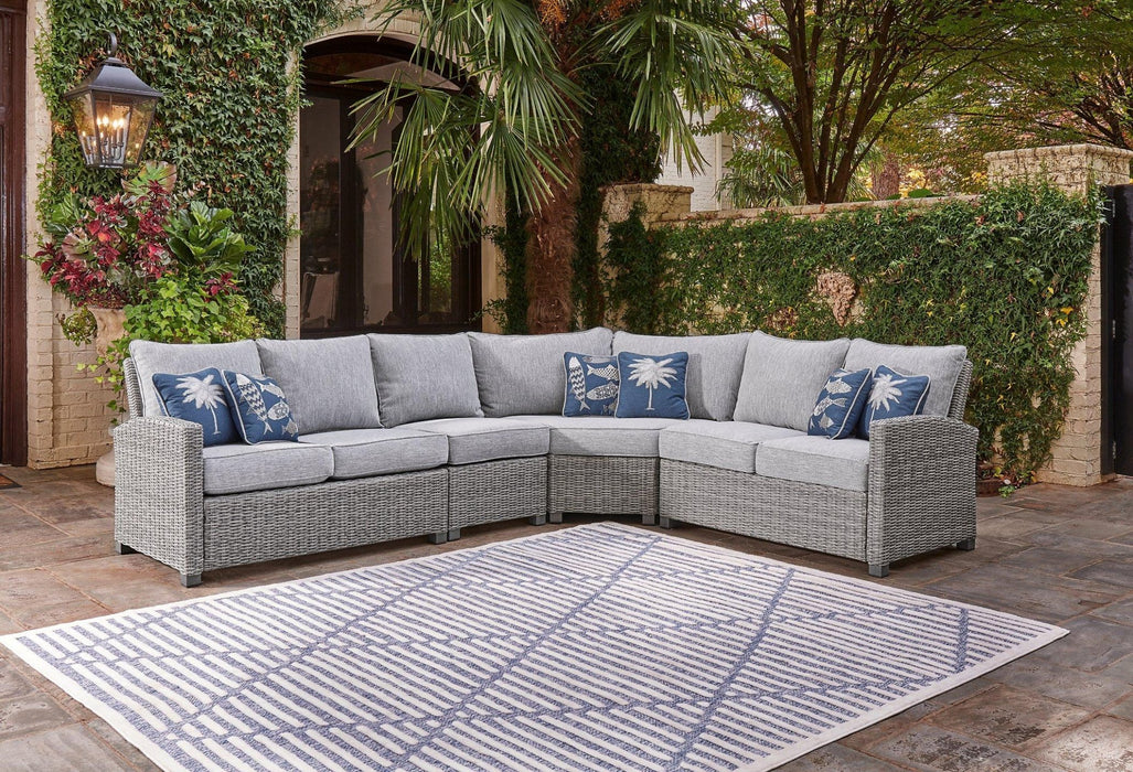 Naples Beach Outdoor Sectional - Zara Furniture (Kissimmee,FL)