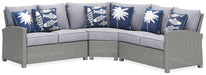 Naples Beach Outdoor Sectional - Zara Furniture (Kissimmee,FL)