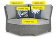 Naples Beach Pillow - Zara Furniture (Kissimmee,FL)