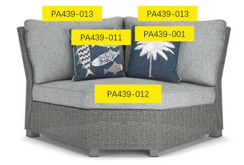 Naples Beach Pillow - Zara Furniture (Kissimmee,FL)