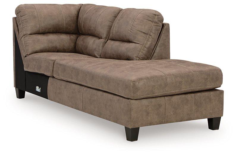 Navi 2 - Piece Sectional Sofa Sleeper Chaise - Zara Furniture (Kissimmee,FL)