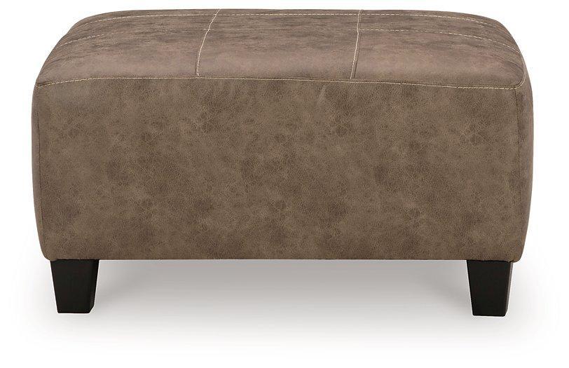 Navi Oversized Accent Ottoman - Zara Furniture (Kissimmee,FL)