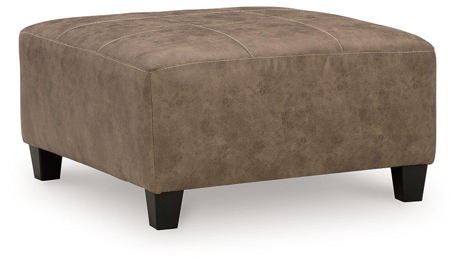 Navi Oversized Accent Ottoman - Zara Furniture (Kissimmee,FL)