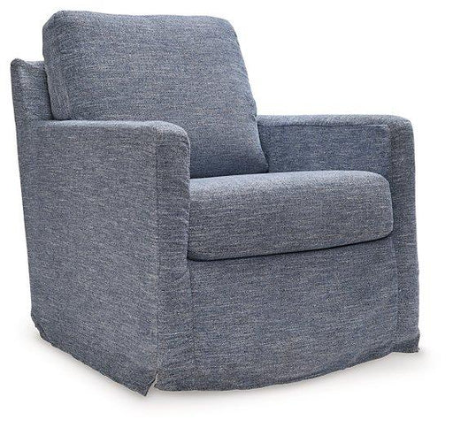 Nenana Next - Gen Nuvella Swivel Glider Accent Chair - Zara Furniture (Kissimmee,FL)