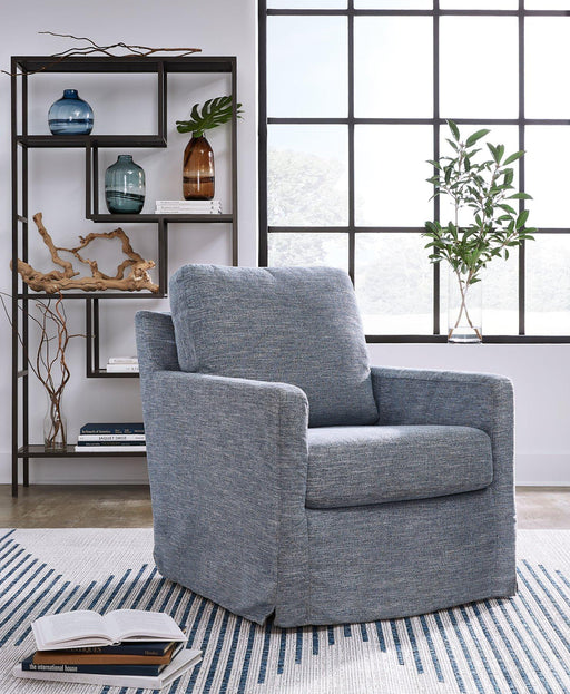 Nenana Next - Gen Nuvella Swivel Glider Accent Chair - Zara Furniture (Kissimmee,FL)