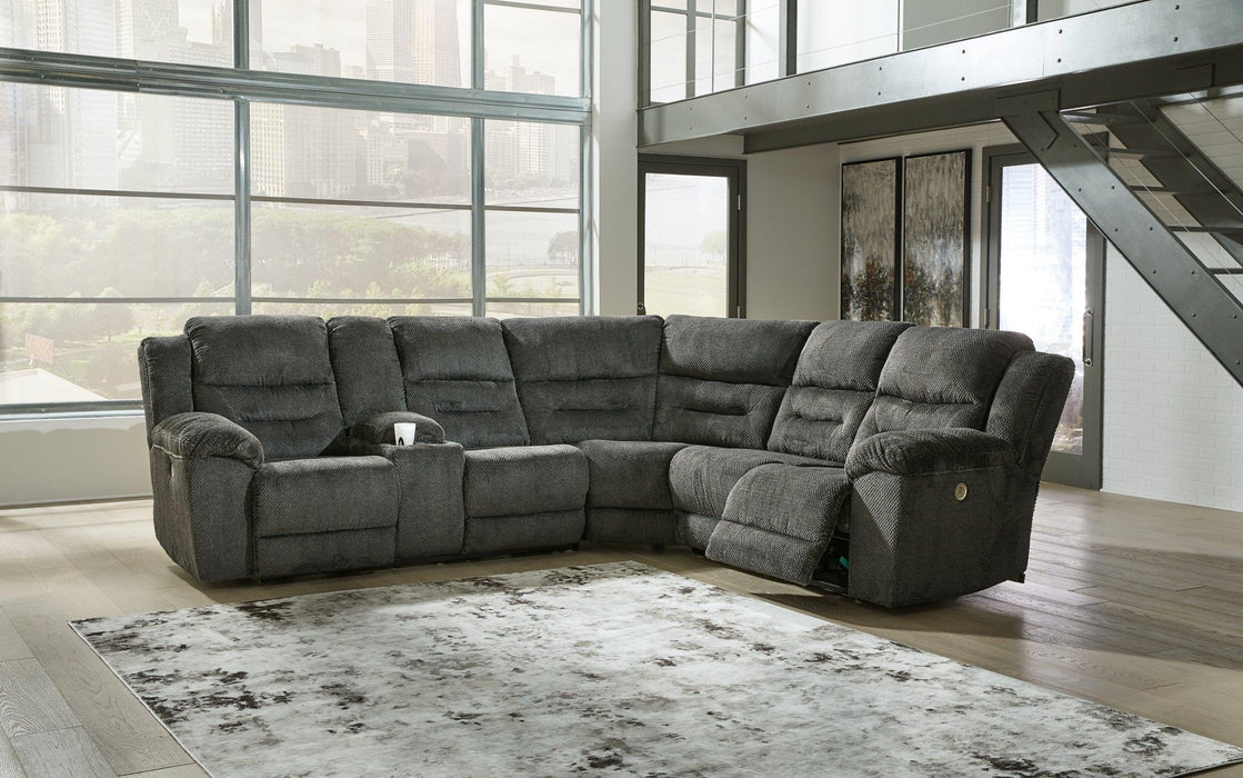 Nettington Power Reclining Sectional - Zara Furniture (Kissimmee,FL)