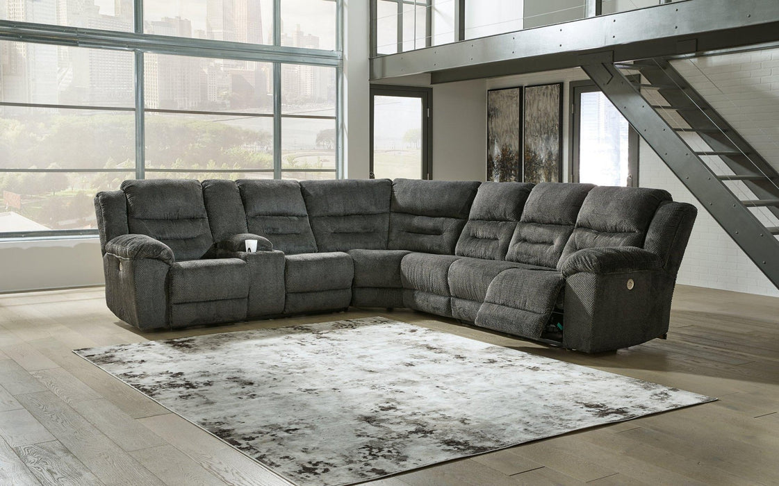 Nettington Power Reclining Sectional - Zara Furniture (Kissimmee,FL)