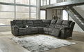 Nettington Power Reclining Sectional - Zara Furniture (Kissimmee,FL)