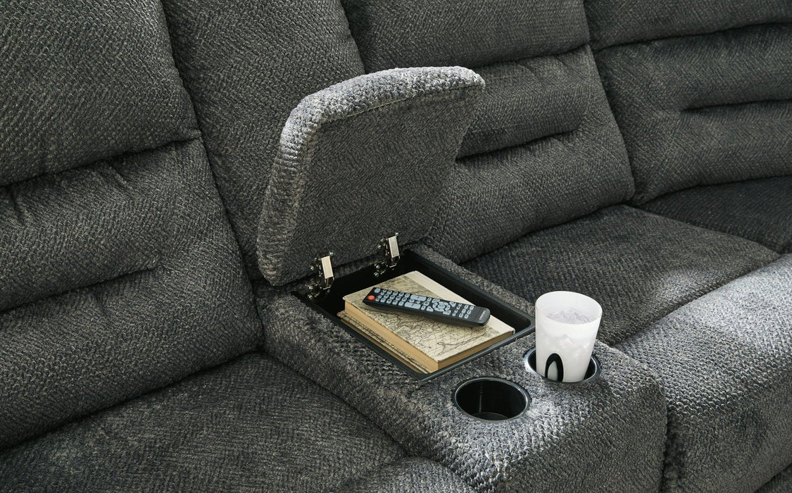 Nettington Power Reclining Sectional - Zara Furniture (Kissimmee,FL)