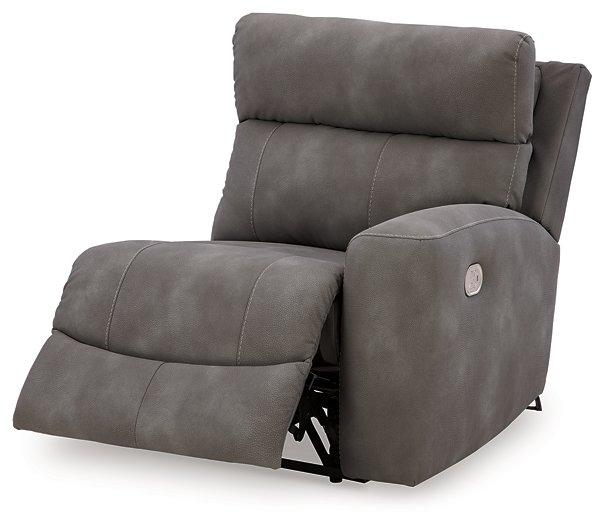 Next - Gen DuraPella Performance Fabric 3 - Piece Dual Power Reclining Modular Sofa - Zara Furniture (Kissimmee,FL)