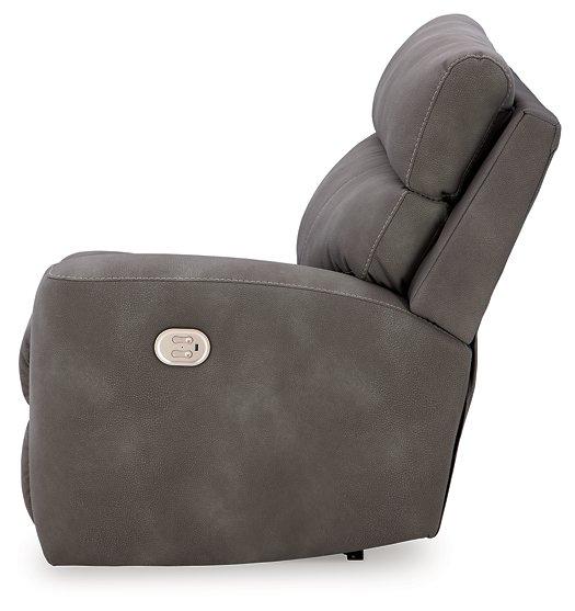 Next - Gen DuraPella Performance Fabric 3 - Piece Dual Power Reclining Modular Sofa - Zara Furniture (Kissimmee,FL)