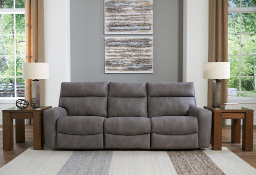 Next - Gen DuraPella Performance Fabric 3 - Piece Dual Power Reclining Modular Sofa - Zara Furniture (Kissimmee,FL)