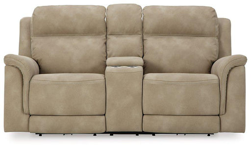 Next - Gen DuraPella Power Reclining Loveseat with Console - Zara Furniture (Kissimmee,FL)