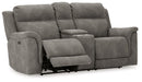 Next - Gen DuraPella Power Reclining Loveseat with Console - Zara Furniture (Kissimmee,FL)