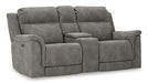 Next - Gen DuraPella Power Reclining Loveseat with Console - Zara Furniture (Kissimmee,FL)