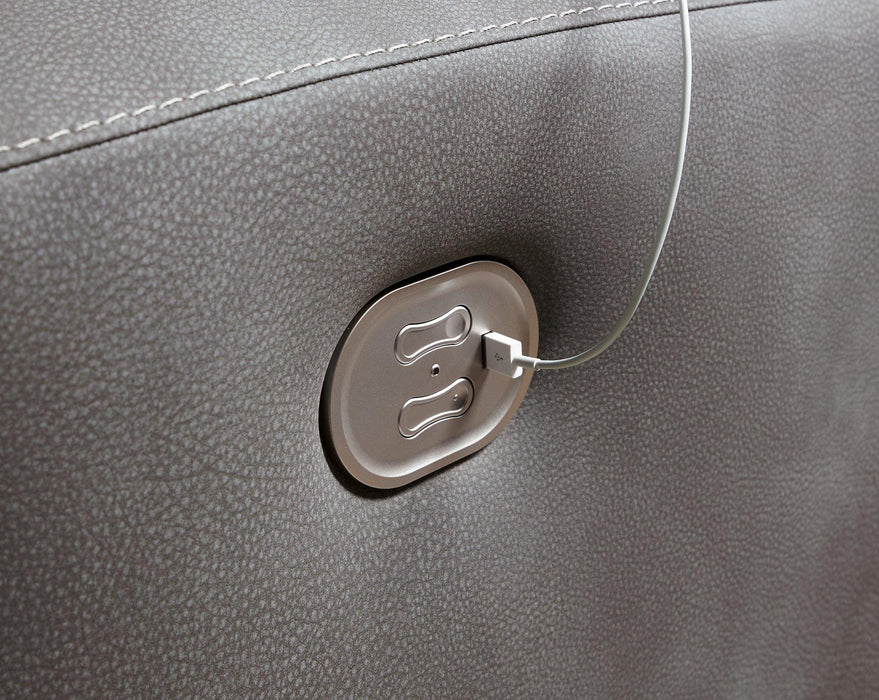 Next - Gen DuraPella Power Reclining Sectional Loveseat - Zara Furniture (Kissimmee,FL)