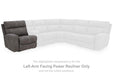 Next - Gen DuraPella Power Reclining Sectional Loveseat - Zara Furniture (Kissimmee,FL)