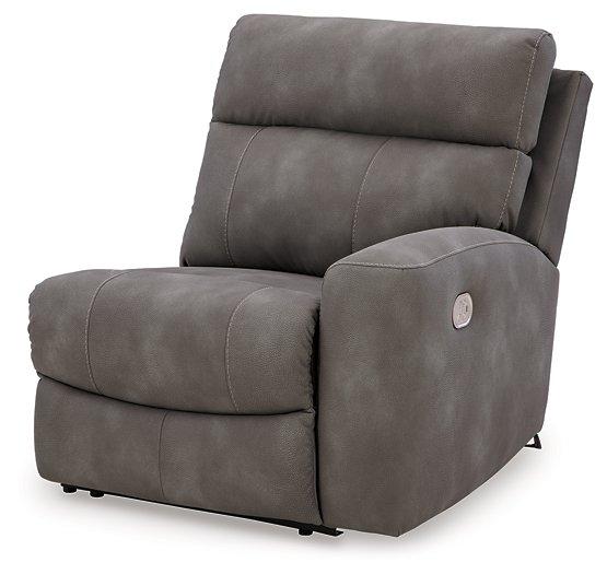 Next - Gen DuraPella Power Reclining Sectional Loveseat - Zara Furniture (Kissimmee,FL)