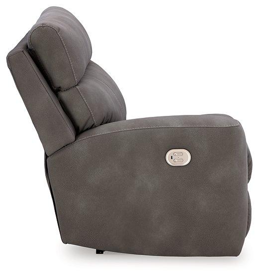 Next - Gen DuraPella Power Reclining Sectional Loveseat - Zara Furniture (Kissimmee,FL)