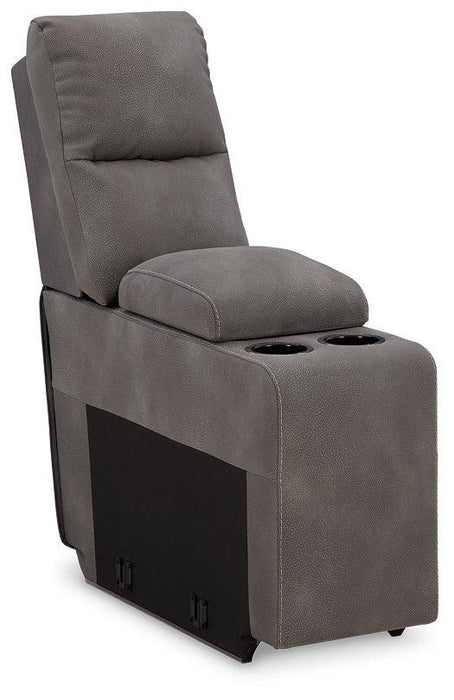Next - Gen DuraPella Power Reclining Sectional Loveseat with Console - Zara Furniture (Kissimmee,FL)