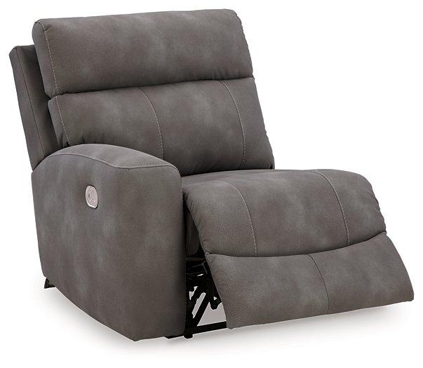 Next - Gen DuraPella Power Reclining Sectional Loveseat with Console - Zara Furniture (Kissimmee,FL)