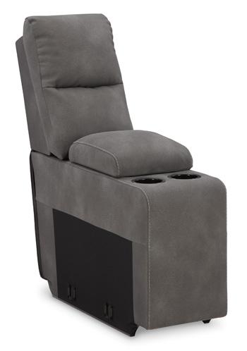 Next - Gen DuraPella Power Reclining Sectional Loveseat with Console - Zara Furniture (Kissimmee,FL)