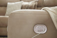 Next - Gen DuraPella Power Reclining Sectional Loveseat with Console - Zara Furniture (Kissimmee,FL)