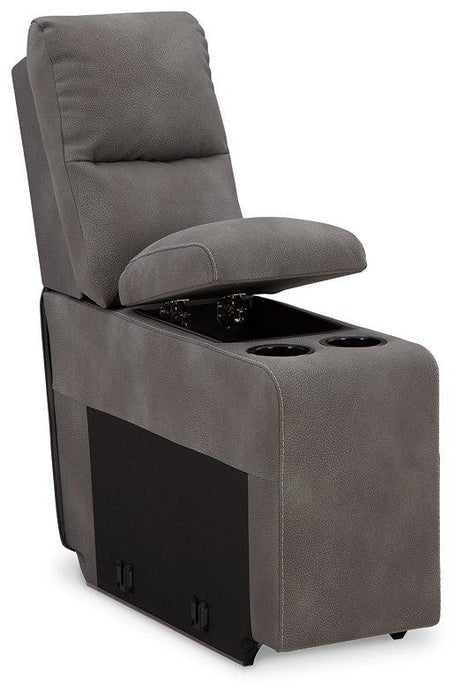 Next - Gen DuraPella Power Reclining Sectional Loveseat with Console - Zara Furniture (Kissimmee,FL)