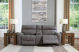 Next - Gen DuraPella Power Reclining Sectional Loveseat with Console - Zara Furniture (Kissimmee,FL)