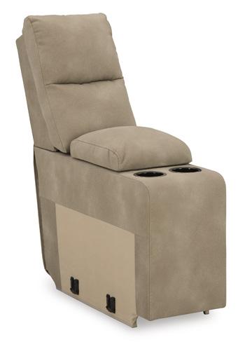 Next - Gen DuraPella Power Reclining Sectional Loveseat with Console - Zara Furniture (Kissimmee,FL)