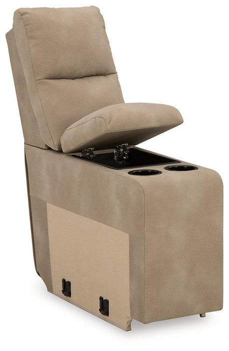 Next - Gen DuraPella Power Reclining Sectional Loveseat with Console - Zara Furniture (Kissimmee,FL)