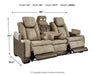 Next - Gen DuraPella Power Reclining Sofa - Zara Furniture (Kissimmee,FL)