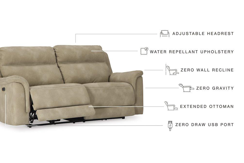 Next - Gen DuraPella Power Reclining Sofa - Zara Furniture (Kissimmee,FL)