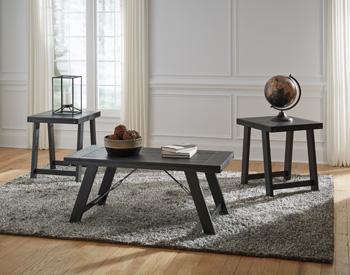 Noorbrook Table (Set of 3) - Zara Furniture (Kissimmee,FL)