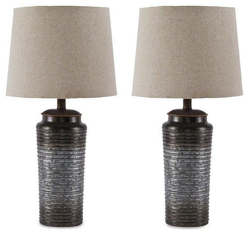 Norbert Table Lamp (Set of 2) - Zara Furniture (Kissimmee,FL)