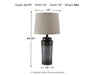 Norbert Table Lamp (Set of 2) - Zara Furniture (Kissimmee,FL)
