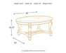 Norcastle Coffee Table - Zara Furniture (Kissimmee,FL)