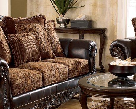 Norcastle Sofa/Console Table - Zara Furniture (Kissimmee,FL)