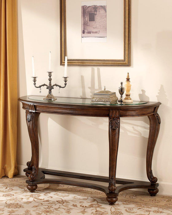 Norcastle Sofa/Console Table - Zara Furniture (Kissimmee,FL)