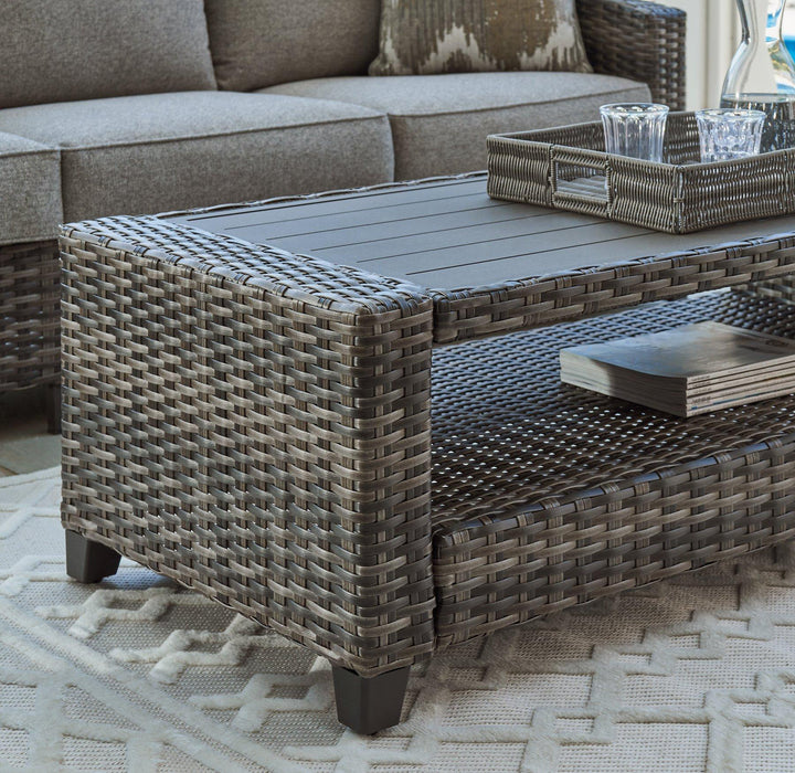 Oasis Court Outdoor Sofa/Chairs/Table Set (Set of 4) - Zara Furniture (Kissimmee,FL)