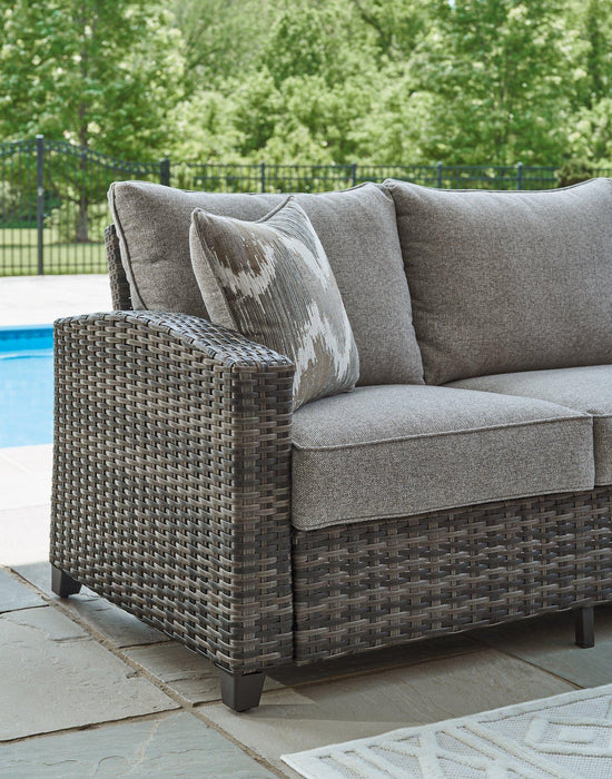 Oasis Court Outdoor Sofa/Chairs/Table Set (Set of 4) - Zara Furniture (Kissimmee,FL)