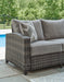 Oasis Court Outdoor Sofa/Chairs/Table Set (Set of 4) - Zara Furniture (Kissimmee,FL)