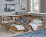 Oliah Youth Bookcase Storage Bed - Zara Furniture (Kissimmee,FL)