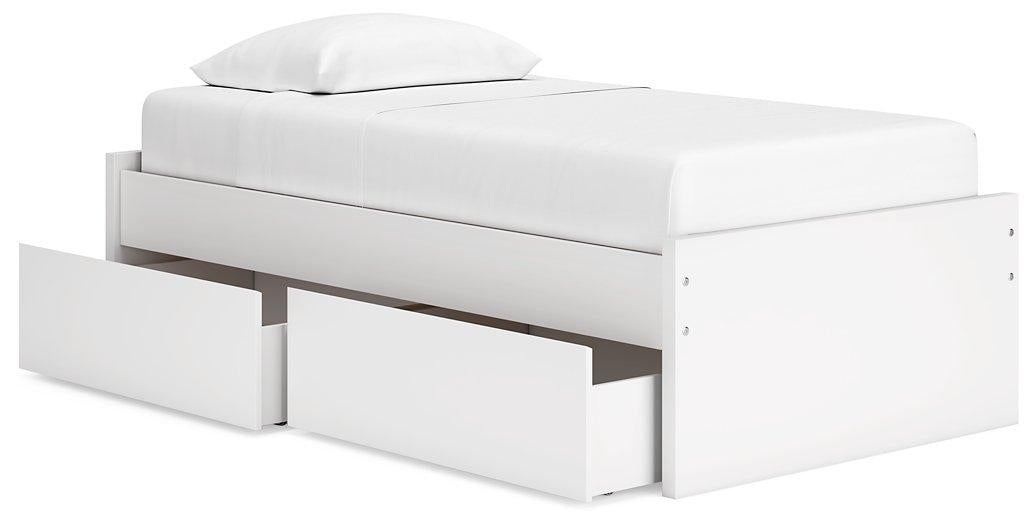 Onita Bed with 1 Side Storage - Zara Furniture (Kissimmee,FL)